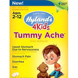 Hyland's 4 Kids Tummy Ache Tablets Natural Relief of Upset Stomach Diarrhea and Gas for Children 50 Count-0