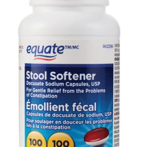 Equate Stool Softener| 100mg / 100 capsules-0