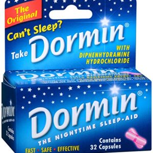 The Original Dormin Nighttime Sleep Aid, Non-habit Forming, 32 Count-0