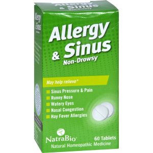 Natrabio Allergy And Sinus Non-Drowsy - 60 Tablets-0