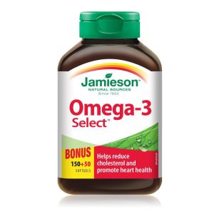 Jamieson Laboratories Jamieson Omega-3 Select Softgels, 1,000 mg| 150+50 softgels-0