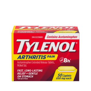 Tylenol Arthritis Pain Relief Acetaminophen 650mg x 50 Caplets-0