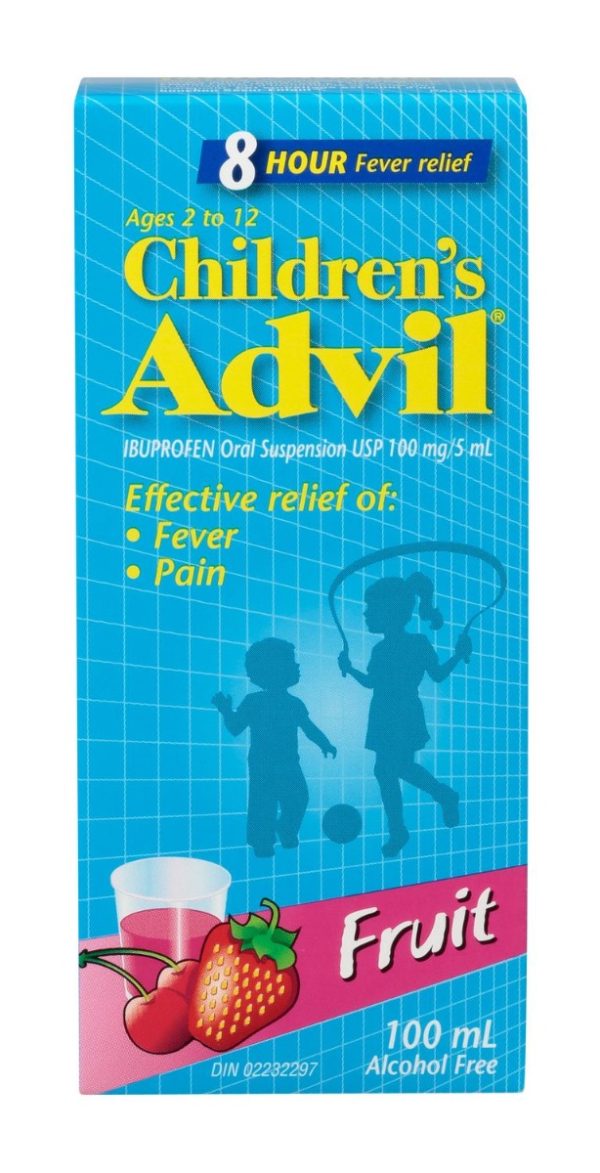 Children's Advil Suspension Fruit 100 ml-0