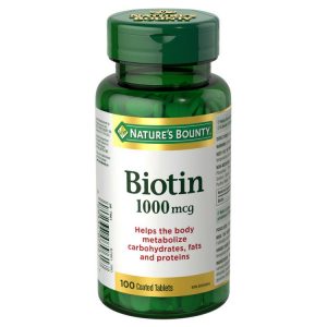 Nature's Bounty Biotin 1000 mg x 100 tablets-0