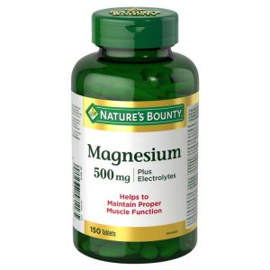 Nature's Bounty Magnesium plus Electrolytes 150 tablets-0