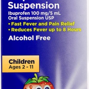 Equate Children's Ibuprofen Suspension 120mL 100mg/5mL-0