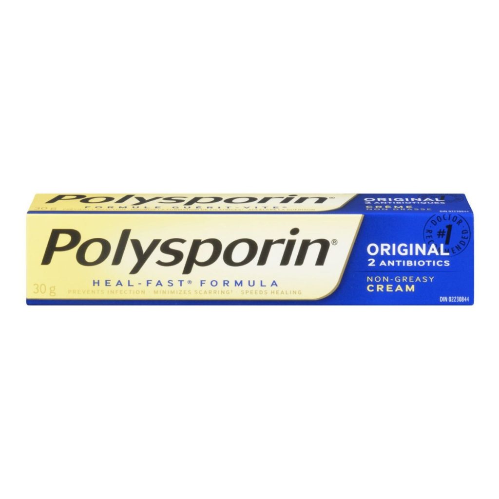 Polysporin Original Antibiotic Cream, HealFast Formula 30 g DRUG MART