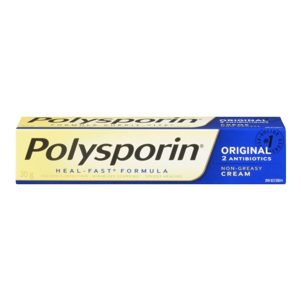 Polysporin Original Antibiotic Cream, Heal-Fast Formula 30 g-0