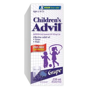 Children’s Advil Dye Free Grape 230mL-0