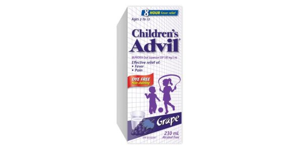 Children’s Advil Dye Free Grape 230mL-0