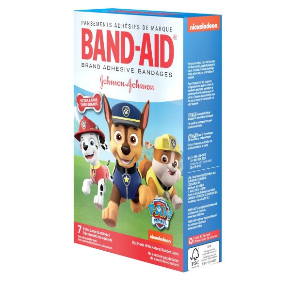 Band-Aid Nickelodeon Paw Patrol XL 7 count-370