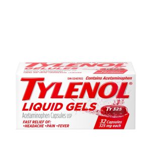 Tylenol Liquid Gels for Headache, Pain & Fever x 32 capsules-0