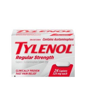 Tylenol Regular Strength - 24 Caplets x 325 mg-0