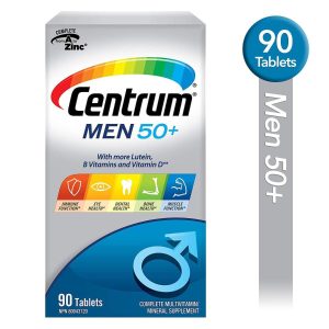 Centrum Men 50+ Multivitamin and Multimineral Supplement Tablets, 90 Count-0