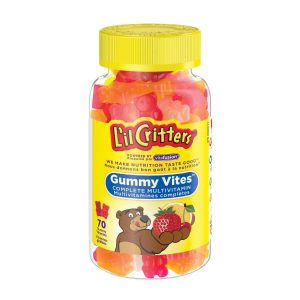 L’il Critters GummyVites Complete Multivitamin Gummies for Kids| 70 gummies vitamins, natural flavours-0