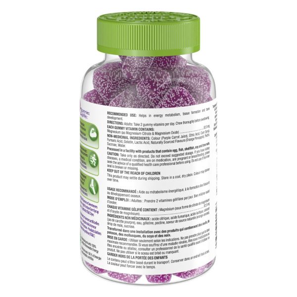 Vitafusion Magnesium Gummy Supplements| 60 gummies, natural flavours-466
