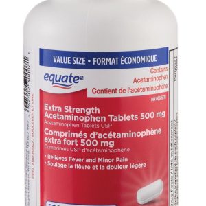 Extra Strength Acetaminophen Tablets 500 mg x 400 caplets-0