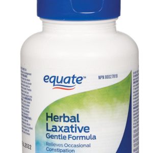 Equate Herbal Laxative Gentle Formula 100 Tablets-0