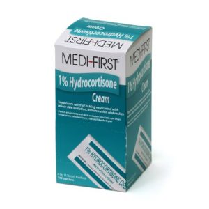 Hydrocortisone Anti-Itch Cream Packets for First Aid & Emergency Kits 144 Pack-0