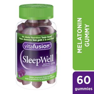 Vitafusion SleepWell Gummy Supplement 60 gummies, natural flavour-0