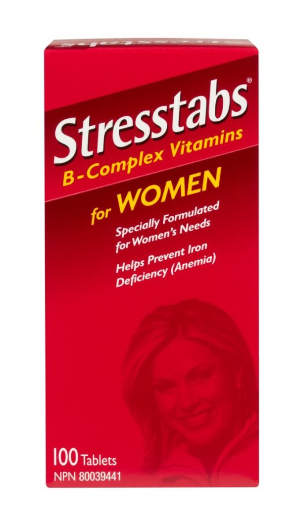Stresstabs for Women B-Complex Vitamins Tablets x 100 tablets-0