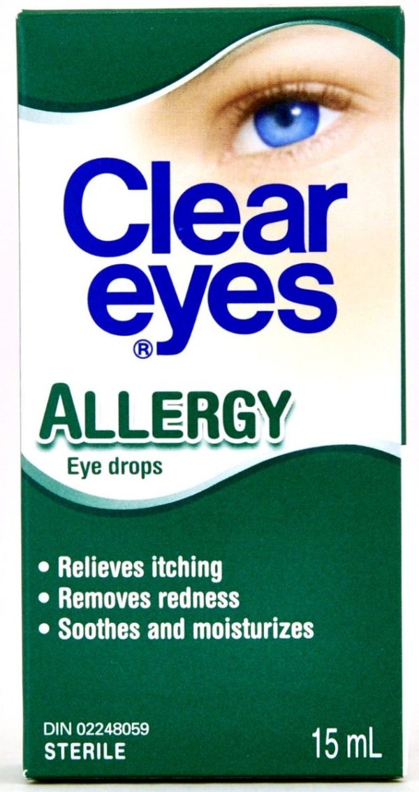 Clear Eyes Allergy Eye Drops 15 mL-0