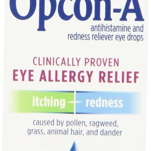 Bausch & Lomb Allergy Relief Eye Drops, Specially Formulated for Allergy Relief from Pollen, Pet Dander and More, 0.5 oz-0