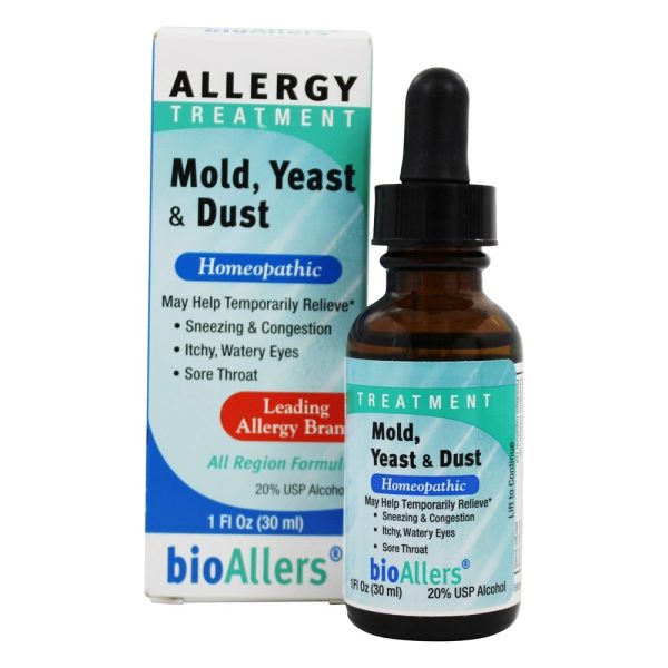 Bio-Allers Allergy Treatment Mold Yeast and Dust - 1 fl oz-269