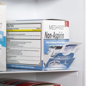 Medi-First 80333 Non-Aspirin Acetaminophen Tablets - 100/Box-0